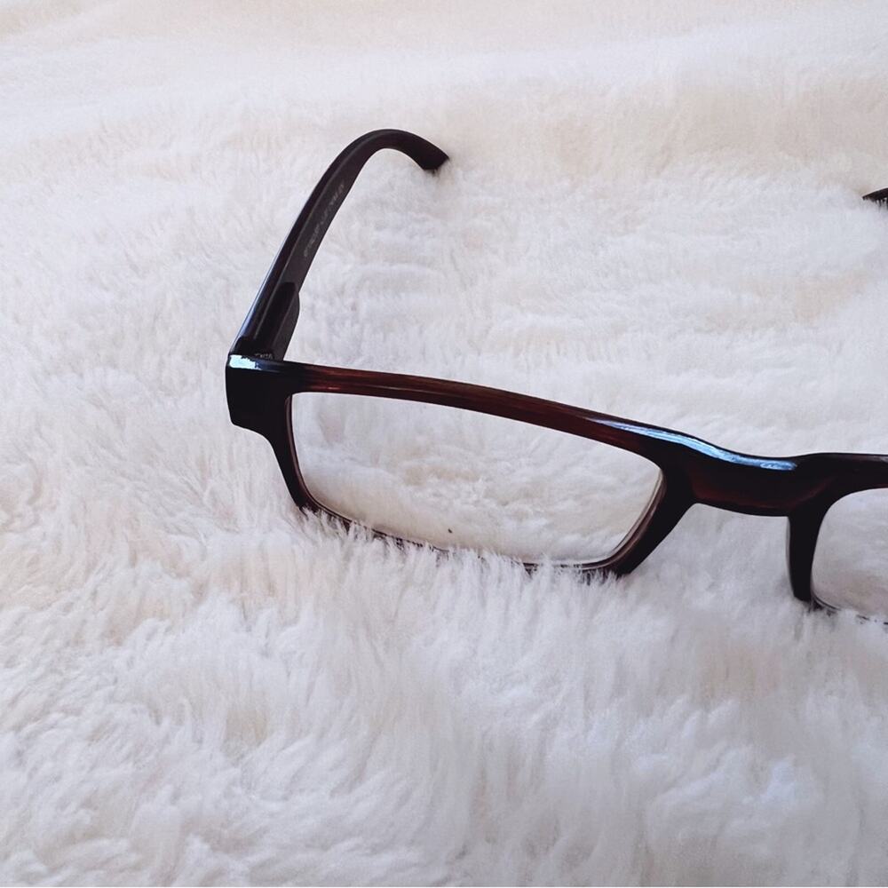 Rory Brown Rectangular Reader Glasses NWT - image 4